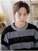 アップバングくせ毛風モテ髪メンズコンマヘアa志木20代30代40代