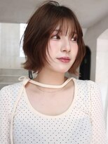 サイン 渋谷(SIGN)&nbsp;20代/タッセルボブ／レイヤーボブ/透明感カラー