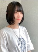 ◇顔周りカット　フェイスレイヤー　ボブ　レイヤーカット