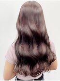 透明感春カラー韓国風髪質改善艶髪美髪ストレート