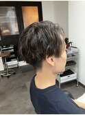 ツイストスパイラル/メンズ/ショート/押上