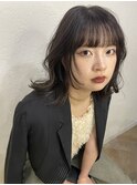 大人可愛い大人美人くすみカラーアッシュグレーベージュ