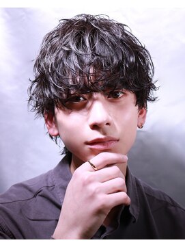 アイトーキョー 池袋(AI TOKYO) シャドウパーマ×ラウンドマッシュ/池袋/池袋駅