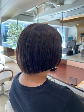 【安斉茜】ボブ/ミルボン/トリートメント/髪質改善