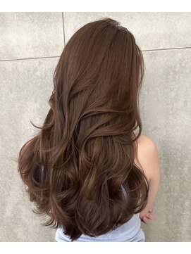 【大和町美容室】イルミナ透明感アンバーブラウン＆オージュア