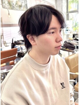 ヘア アンド スパ エジェリ プリム(hair&spa egerie prime) ナチュラルセンターパート 井向幹滉