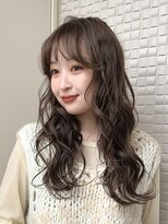 ジョエミバイアンアミ(joemi by Un ami) ロングパーマ / ふわふわパーマ / 前髪パーマ /ベージュカラー