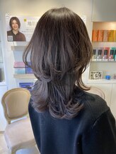 シェノン 赤羽店(CHAINON)&nbsp;くらげウルフカットアッシュブラウン2026流行スタイル