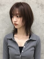 エイチ ウルフカット 大阪梅田(811)&nbsp;フェイスフレーミングルーツカラーネオウルフ天使の羽バングボブ