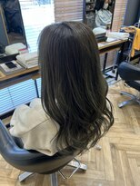 アルター(aL ter)&nbsp;ダークアッシュ/ミディアムレイヤーカット/鎌取店/市川いづみ