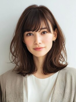 リュープリエ 笹塚(Lieu plie)の写真/どこで白髪染めするかで大きな違い!!カット+炭酸ツヤグレイカラー(白髪染め)￥6980/ヘッドスパも人気[笹塚]