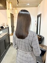 エトネ ヘアーサロン 仙台駅前(eTONe hair salon)&nbsp;さらさらストレートヘア