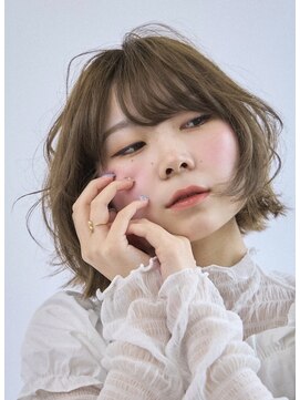 ソラ ヘアーメイク(SORA HAIR MAKE) 透明感カラーとレイヤーボブ