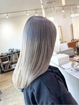 アーブル ヘアーアンドメイク(ARBRE)&nbsp;ブリーチベージュ髪質改善トリートメント