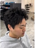 アップバングショート