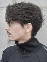 エリマ 調布(elima) 調布ニュアンスパーマカルマパーマセンターパートガイルヘア緩め