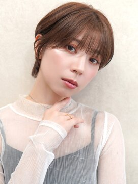 ドーチェ 池田店(DOCHE) 丸みショート×大人ショート×シアーブラウン