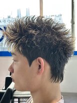 オーシャントーキョー 神戸(OCEAN TOKYO KOBE) スパイキーショートウルフベリーショートマレットアップバング
