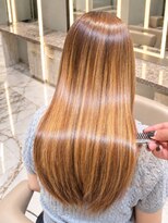アース 渋谷店(HAIR&MAKE EARTH)&nbsp;ツヤ髪ブラウンのロングヘア