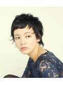【NiL】ショートパーマ　×　くせ毛風バング