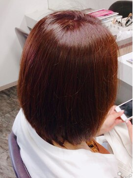 ヘアカラー専門店 カラフルパレット レッドブラウン【岡山・東口・ヘアカラー・カラフルパレット】