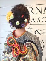 フルアヘッド(FULL A HEAD)&nbsp;【成人式セット】後れ毛も可愛いアップスタイル