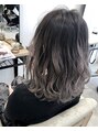 アテナ 福津店(ATENA) ケアブリーチを使用したハイトーンのデザインカラー◎