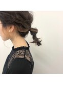 ヘアセット　ヘアアレンジ　福岡　天神　薬院　今泉　20代