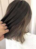 ロンドアベニール 北千住(Lond avenir)&nbsp;namie インナーカラー×ホワイティアッシュ