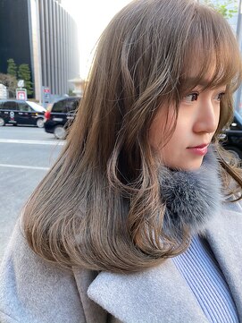 アリー 原宿 表参道(ALLY) ［ALLY］オリーブベージュ☆