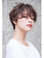 リアン(Lien) Lien☆大人ショート×ローライト×シアーアッシュブラウン 立川