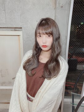 サロンドミルク 原宿(salon de MiLK) 【salon de MiLK 原宿】透明感カラー×スモーキーベージュ