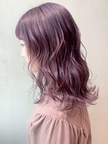 アイティー バイ アルバム 中野店(IT by ALBUM) ラベンダー_ラベンダーカラーくびれミディ_ba319021