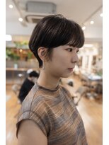 ユートゥイーズ つくば(U too e's)&nbsp;《Utoo e's つくば美容室 》大人のミニマルマッシュショート