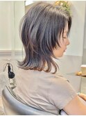 大人可愛い20代30代40代前下がりショートウルフ【GRAFF銀座】