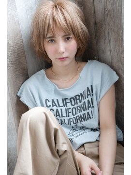 エスドットブルーム(S.BROOM) 外国人風エッジショート