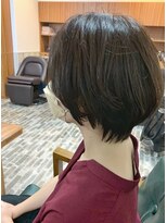 ビーチ ヘア メイク 綱島店(BEACH hair make)&nbsp;大人ショートボブ/うる艶髪/キレイめカジュアル/艶感