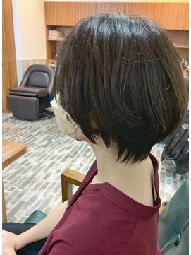 ビーチ ヘア メイク 綱島店(BEACH hair make) 大人ショートボブ/うる艶髪/キレイめカジュアル/艶感