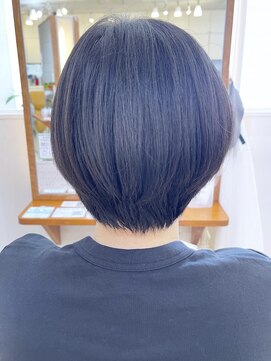 モリオ フロム ロンドン 成増店 【morio成増/児玉】黒髪ラウンドショートボブ