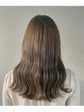 バルオン(BAR:ON) 波巻き×マロンベージュ