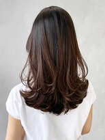 アイティーバイアルバム 藤沢店(IT by ALBUM)&nbsp;レイヤーカット_ショコラアッシュヘルシースタイル_ba405052