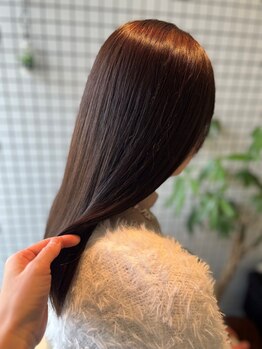 アンリ(anri)の写真/ICEA認証取得９２％天然由来のヘアカラー！天然ハーブの恵みで髪と頭皮にやさしいハーブカラーを実現◎