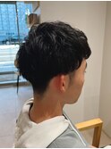 【ameri satomi】メンズ刈り上げマッシュ