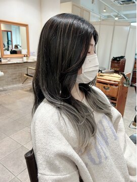 ネオリーブカップ 町田店(Neolive capu) グラデーションカラー グレージュ Neolivecapu町田店