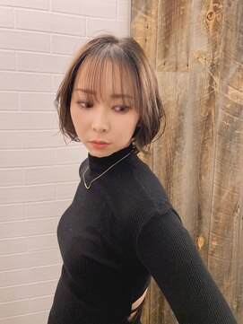 ピース トウキョウ(PEACE TOKYO) ダブルカラーのショートボブ