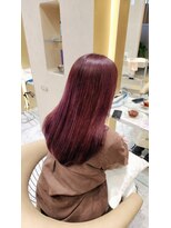 プアメリア 名古屋(Puamelia)&nbsp;レイヤーケアブリーチダブルカラーボブ_4404