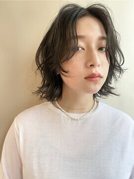 ノラギンザユー(NORA GINZA/U) 20代30代顔まわりレイヤー顔わまりカット後れ毛ウルフレイヤー