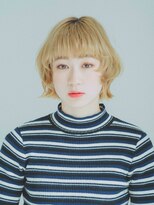 サロン ド ウィズ 西船橋店(Salon de With)&nbsp;ハイトーンウルフ風カット