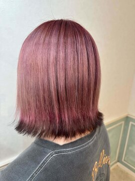 ヘアーサロン リアン 熊谷2号店(hair salon Rien) ピンクカラー♪