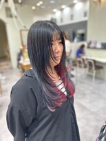 ヘアーワークス ボナ ウニクス店(HAIR WORKS bona)&nbsp;大人かわいいレイヤーカット 秋の似合わせ艶カラー2
